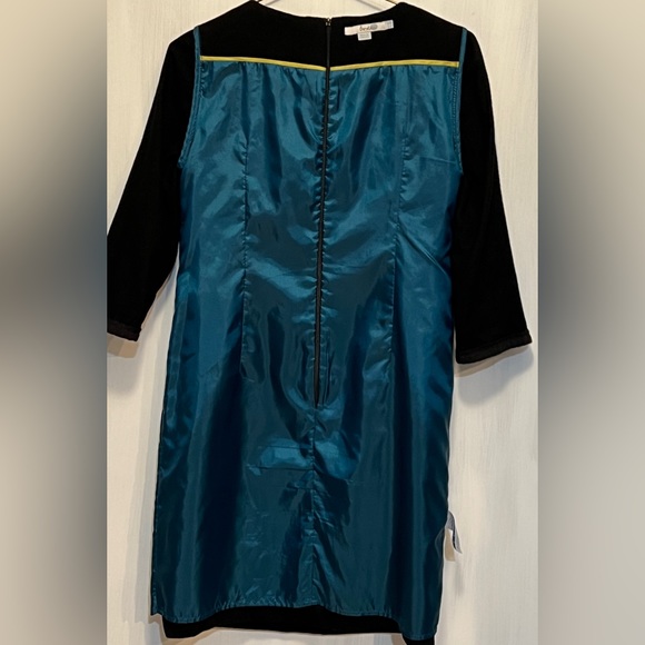 Looks Old But I Can’t Prove It. Boden Wool Dress Lined with a sensual blue UK 12 - Picture 13 of 16